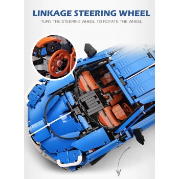 CAR DIVO AUTO BUGATTI CHIRON COSTRUZIONI LEGO COMPATIBILE