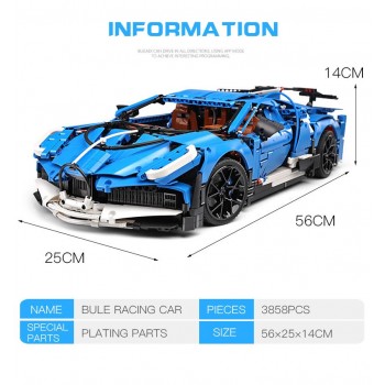 CAR DIVO AUTO BUGATTI CHIRON COSTRUZIONI LEGO COMPATIBILE