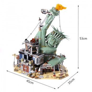 ⭐3178 pz BENVENUTI AD APOCALISSEBURG COMPATIBILE LEGO MOVIE 2 COSTRUZIONI 70840
