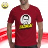 T-SHIRT FELPA  BAZINGA SHELDON COOPER BIG BANG THEORY PENNY LEONA SERIE TV MAGLIA