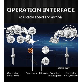 ✅⭐4108 pz LIEBHERR R 9800 TECHNIC ESCAVATORE RC APP 42100 BLOCK LEGO COMPATIBILE