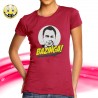 T-SHIRT FELPA  BAZINGA SHELDON COOPER BIG BANG THEORY PENNY LEONA SERIE TV MAGLIA