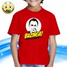 T-SHIRT FELPA  BAZINGA SHELDON COOPER BIG BANG THEORY PENNY LEONA SERIE TV MAGLIA