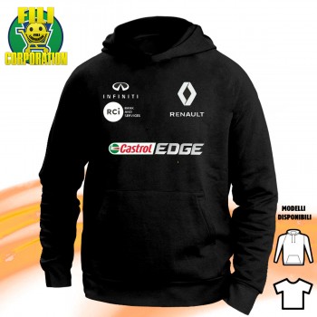 ✅⭐FELPA T-SHIRT RICCIARDO 3 F1 SCUDERIA RENAULT CORSA RALLY CASTROL TUTA AUTO