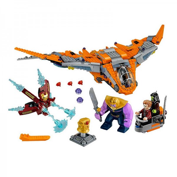 ⭐755 pz GUARDIANI DALLA GALASSIA NAVE HEROES AVENGERS THANOS LEGO COMPATIBILE