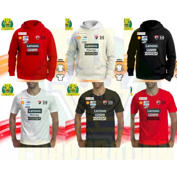 ✅⭐FELPA MISSION W T SHIRT DUCATI CORSE MOTO GP DOVI 04 DOVZIOSO RACING PETRUCCI