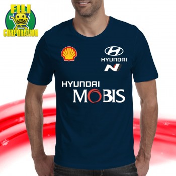 FELPA CAPPUCCIO HYUNDAI i30 n RALLY T-SHIRT WRC LOEB SHELL SORDO HOODIE RACING