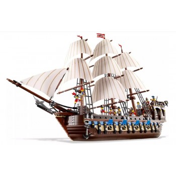 ✅⭐ NAVE IMPERIAL FLAGSHIP PIRATES OF CARIBBEAN PIRATI CARAIBI JACK LEGO COMPATIBILE