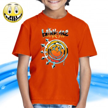 T-SHIRT FELPA  BLINK 182 BIG SMILE FACE ROCK BAND TRAVIS BARKER I MISS YOU