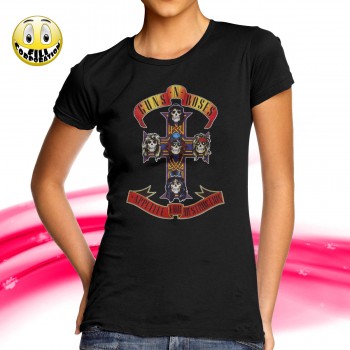 T-SHIRT FELPA  GUNS N ROSES APPETITE FOR DESTRUCTION