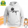 FELPA CAPPUCCIO LIBERATO ULTRAS T-SHIRT ROSA FILM HOODIE