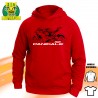 ✅FELPA CAPPUCCIO DUCATI CORSE DISEGNO MOTOGP T-SHIRT PANIGALE V4 RACING GP SBK