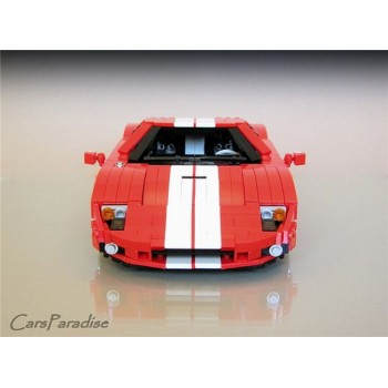 FORD GT40 MUSTANGS AMERICAN CAR PRONTO CORSA RACING AUTO LEGO COMPATIBILE
