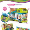 534 pz FRIENDS 41339 IL CAMPER VAN DI MIA COSTRUZIONI BLOCK LEGO COMPATIBILE