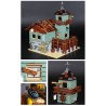 ✅2294PZ CASA VECCHIO NEGOZIO DI PESCA SET COSTRUZIONE MATTONI - LEGO COMPATIBILE