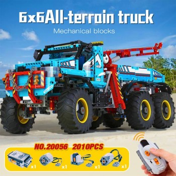 ✅42070 BLOCCHI TECHNIC CAMION AUTOGRU 6X6 COSTRUZIONE MATTONI - LEGO COMPATIBILE
