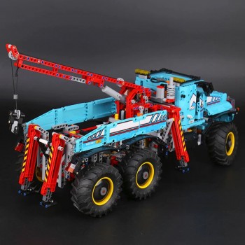 ✅42070 BLOCCHI TECHNIC CAMION AUTOGRU 6X6 COSTRUZIONE MATTONI - LEGO COMPATIBILE