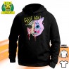 T-SHIRT STEVE AOKI MUSIC DJ FELPA CAPPUCCIO HALFWAY DEAD DAN TRAVIS EDM IBIZA