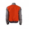 RITORNO AL FUTURO MARTY GIACCA UOMO BASEBALL CAPPOTTO COSPLAY COSTUME