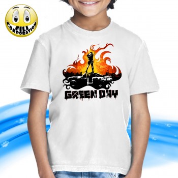 T-SHIRT FELPA  GREEN DAY 21 CENTURY BREAKDOWN AMERICAN IDIOT UNO DOS