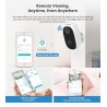 ✅TELECAMERA IP CAM BATTERIA CAMERA IR INFRAROSSI WIRELESS WIFI PANNELLO SOLARE