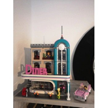 ✅CREATOR CON FIGUR EXPERT 10260 DOWNTOWN DINNER LEGO COMPATIBILE