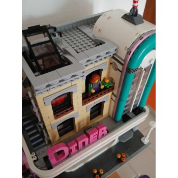 ✅CREATOR CON FIGUR EXPERT 10260 DOWNTOWN DINNER LEGO COMPATIBILE