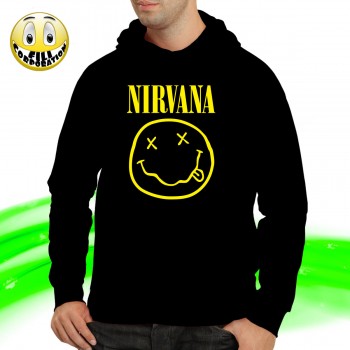 T-SHIRT FELPA  NIRVANA KURT COBAIN GRUNGE NEVERMIND ALTERNATIVE ROCK MTV MUSICA
