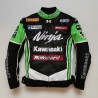 GIACCA KAWASAKI NINJA MOTO JACKET TESUTO ESTIVA RICAMATA MOTOCICLISMO OFF-ROAD
