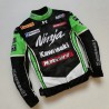 GIACCA KAWASAKI NINJA MOTO JACKET TESUTO ESTIVA RICAMATA MOTOCICLISMO OFF-ROAD