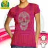 ✅FELPA T-SHIRT DONNA HARLEY DAVIDSON SKULL RIDE LIVE 1903 MOTOCILES ⭐
