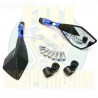✅KIT COPPIA SPECCHIO SPECCHIETTO UNIVERSALE MOTO BLU NERO RIZOMA Z 750 T-MAX KTM