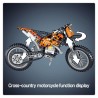 ✅MOTOCROSS KTM MOTO CROSS BIKE TECHNIC 42007 TECNIC COSTRUZIONI LEGO COMPATIBILE