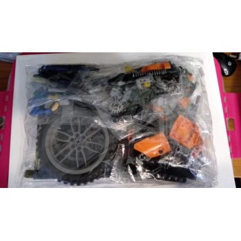 ✅MOTOCROSS KTM MOTO CROSS BIKE TECHNIC 42007 TECNIC COSTRUZIONI LEGO COMPATIBILE