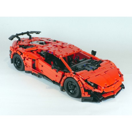LAMBORGHINI AVENTADOR TECHNIC  AUTO SV REMOTE CONTROL CAR BLOCK COSTRUZIONI LEGO COMPATIBILE