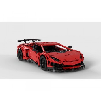 LAMBORGHINI AVENTADOR TECHNIC  AUTO SV REMOTE CONTROL CAR BLOCK COSTRUZIONI LEGO COMPATIBILE