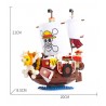 ⭐NAVE ONE PIECE MONKEY D.LUFFY THOUSAND SUNNY Pirata Figure FR- LEGO COMPATIBILE