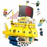 ⭐NAVE ONE PIECE TRAFALGAR LAW GRAND SHIP MONKEY D.LUFFY Pirata Figure FR- LEGO COMPATIBILE
