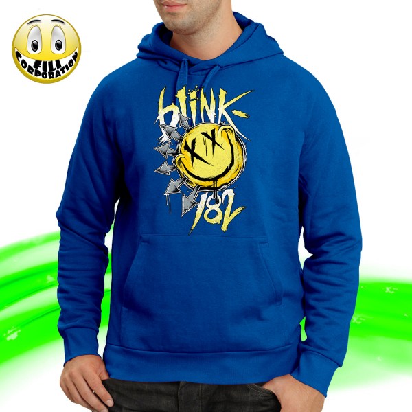 T-SHIRT FELPA  BLINK 182 BIG SMILE FACE ROCK BAND TRAVIS BARKER ADAM'S SONG