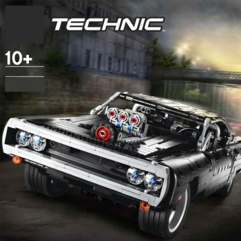 DOM'S DODGE CHARGER TECHNIC TORETTO AUTO BLOCK COSTRUZIONI LEGO COMPATIBILE