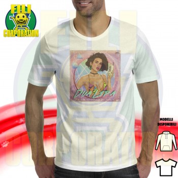 ✅FELPA T-SHIRT  ALBUM DUA LIPA 80⭐