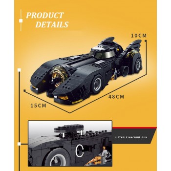 ✅ THE ULTIMATE BATMOBILE BATMAN AUTO SET DI COSTRUZIONE 7144 TECHNIC BLOCKS LEGO COMPATIBILE