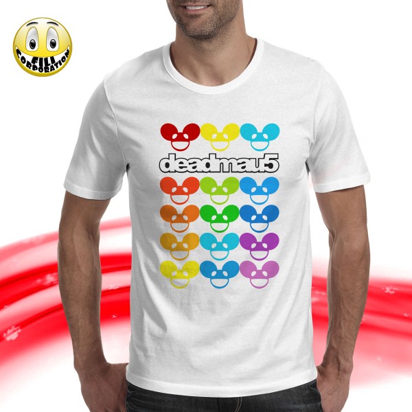 T-SHIRT FELPA   DEADMAU5 DEAD MOUSE PETS HEY BABY DJ MUSICA DUBSTEP DANCE HOUSE