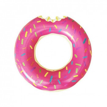 80 CM CIAMBELLA GONFIABILE GIGANTE SALVAGENTE ANELLO DI NUOTO GALLEGGIANTE SWIM RING PER SPIAGGIA O PISCINA