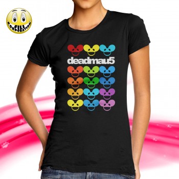 T-SHIRT FELPA   DEADMAU5 DEAD MOUSE PETS HEY BABY DJ MUSICA DUBSTEP DANCE HOUSE