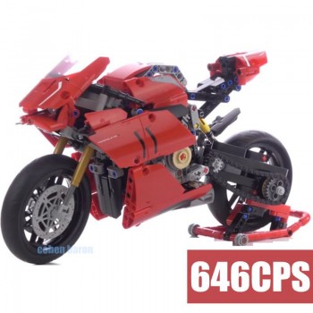 TECHNIC 42107 DUCATI PANIGALE V4 R BLOCK COSTRUZIONI LEGO COMPATIBILE