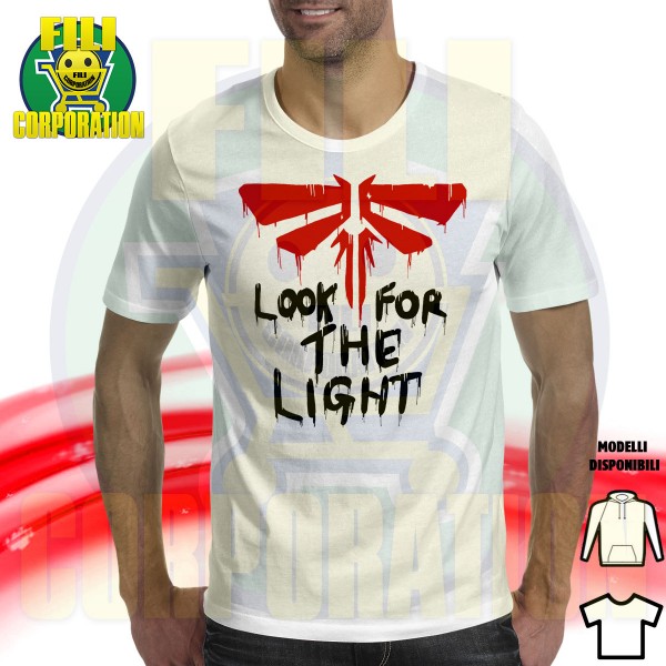 ✅FELPA T-SHIRT LOOK PER LA LUCE LE LUCCIOLE SIMBOLO ELLIE LAST OF US GIOCO⭐