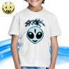 T-SHIRT FELPA  SKRILLEX RECESS RIGHT IN DJ TWIN RAGGA BOMB ALIENO MUSICA DUBSTEP