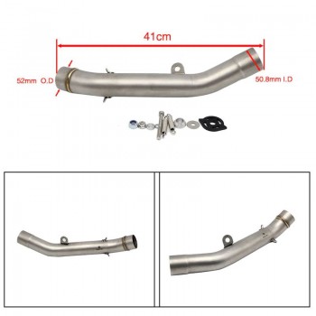 TUBO SCARICO MOTO 51 ADATTATORE DEL TUBO CENTRALE COLLEGAMENTO PER KAWASAKI  Z750 Z 750