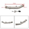 TUBO SCARICO MOTO 51 ADATTATORE DEL TUBO CENTRALE COLLEGAMENTO PER KAWASAKI  Z750 Z 750